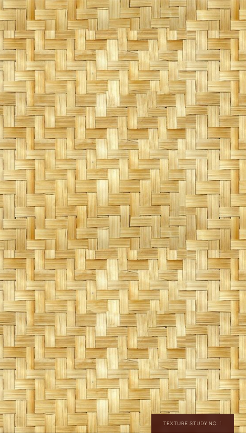 Close-up of the woven textile texture