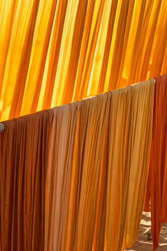 Dyed fabrics